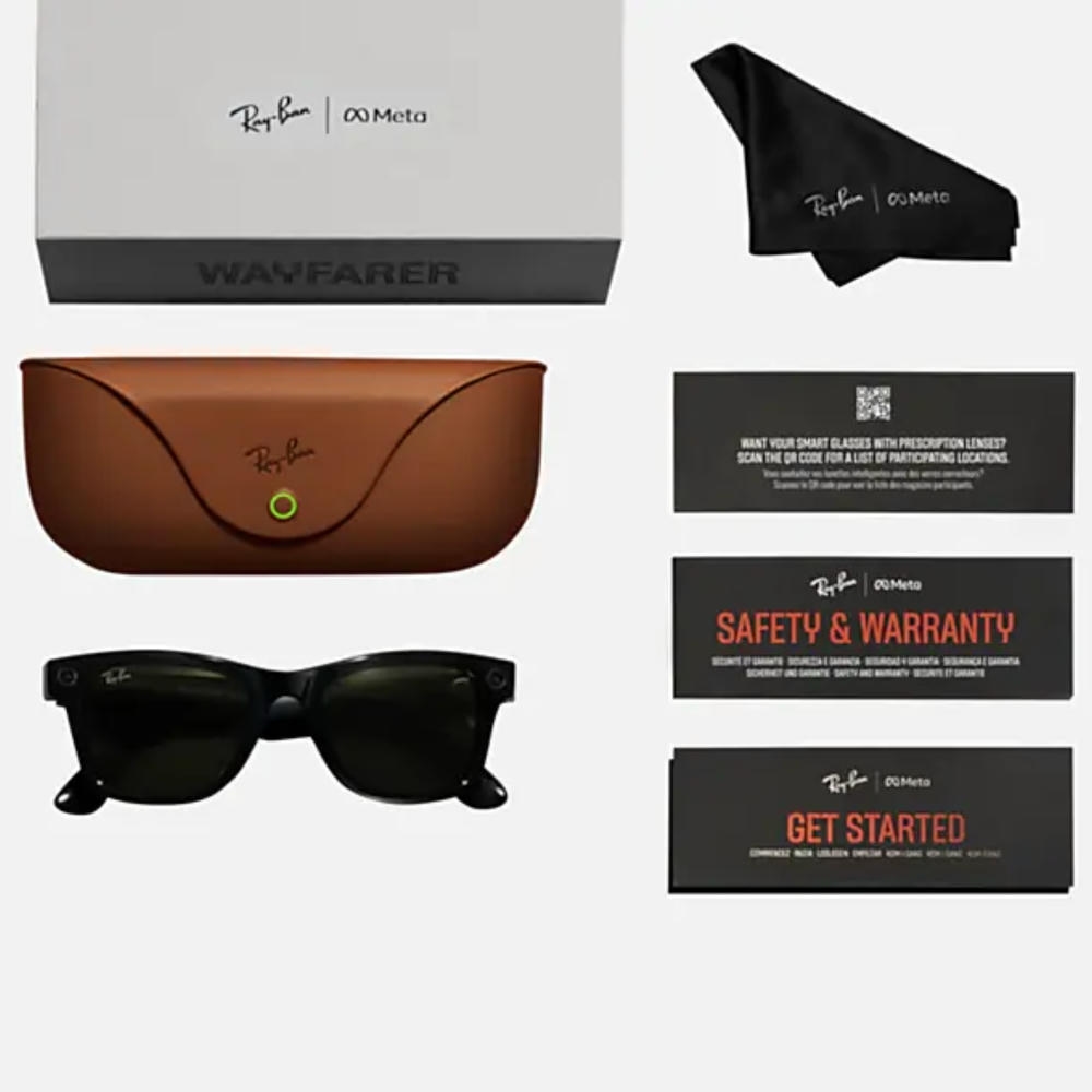 Kính Thông Minh Rayban Meta Wayfarer (Gen 1) 0Rw4006 – Chính Hãng, New Seal Kính Thông Minh Rayban Meta Wayfarer (Gen 1) 0Rw4006 – Chính Hãng, New Seal