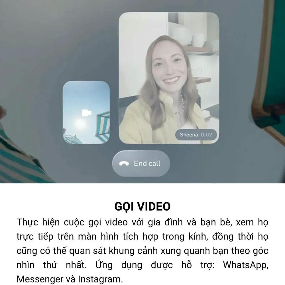 Kính Ar Ai Thông Minh Rayban Meta Display – Chính Hãng, New Seal