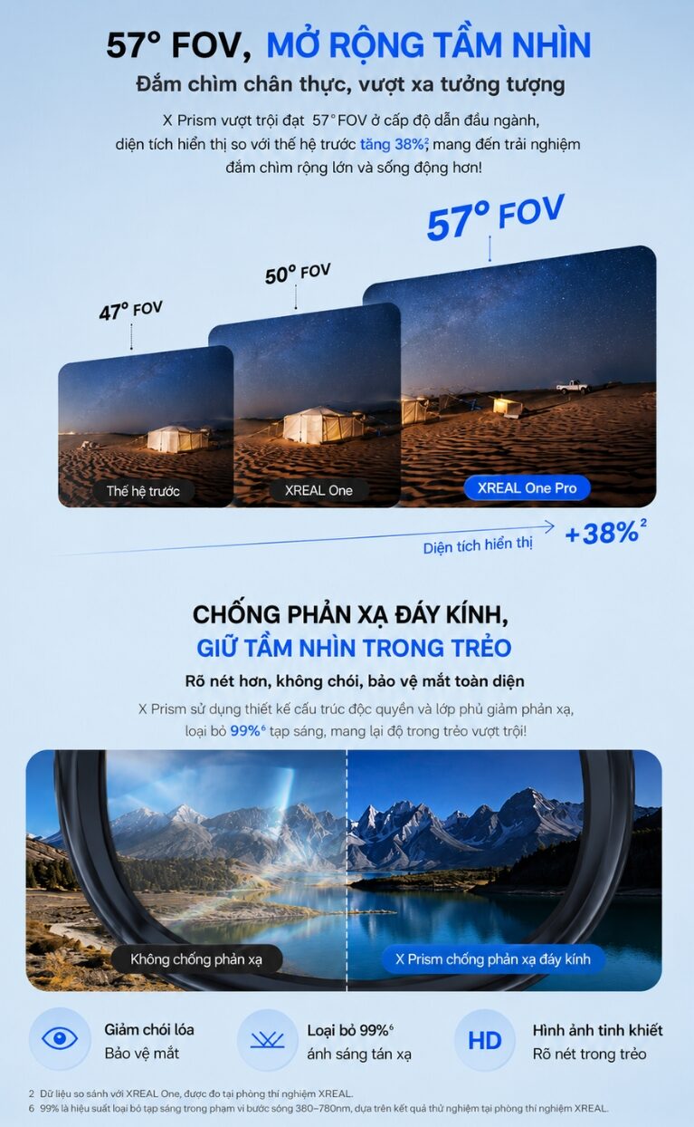 Xreal One Pro Kính Ar Thông Minh - Chính Hãng, New Seal