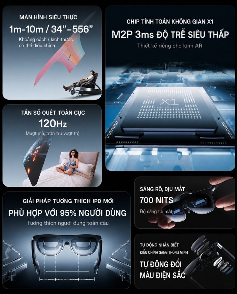 Xreal One Pro Kính Ar Thông Minh - Chính Hãng, New Seal