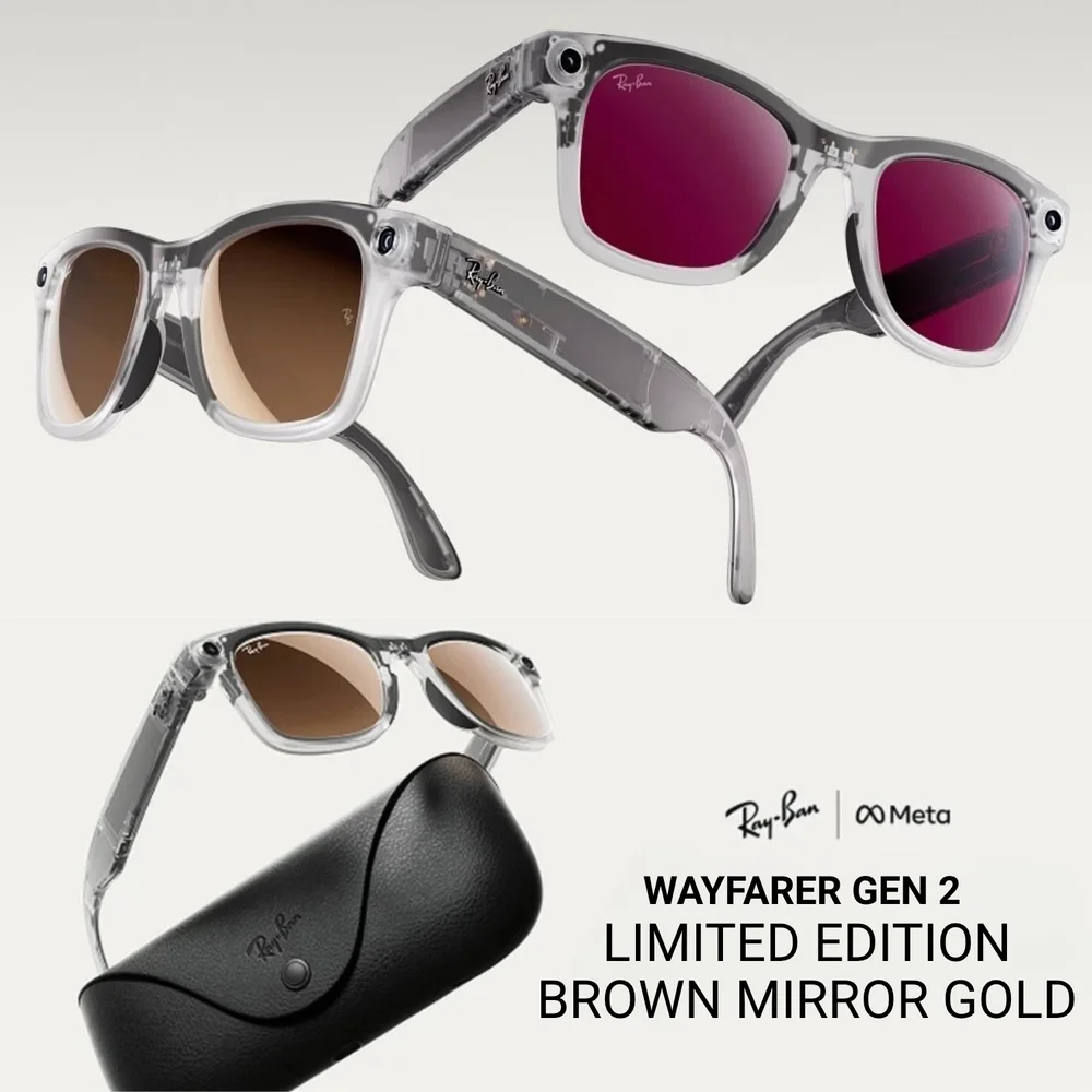 Kính Mát Thông Minh Ray-Ban Meta Wayfarer Gen 2 Limited Edition – Chính Hãng, New Seal