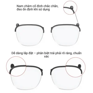 Phụ Kiện Kính Thông Minh Rokid Glasses RV101 – Adaptor Lắp Được Tròng Có Độ Cận/ Viễn /Loạn /Lão