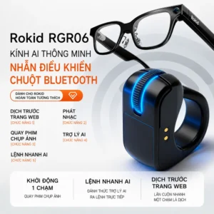 RGR06 - Nhẫn Điều Khiển Kính Thông Minh Rokid Glasses Bluetooth 5.3