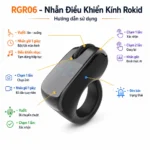 RGR06 - Nhẫn Điều Khiển Kính Thông Minh Rokid Glasses Bluetooth 5.3