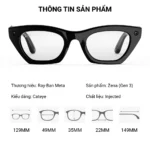 Kính thông minh Ray-Ban Meta 3 Zena quay video POV
